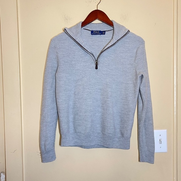 Ralph Lauren Other - Ralph Lauren Light Gray Men's Sweater